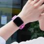 EXCHAR Compatible with Apple Watch Band 40mm 38mm 44mm 42mm Fadeless Pattern Printed Floral Bands Silicone Replacement Band for iWatch Series 5 Series 4/3/2/1 for Women Men