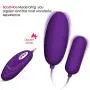 Waterproof 12Frequency Silicone Double Jade Egg for Women and Couple