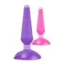 OUBAO 2019 Silicone Anal Butt Plug G-Spot Jelly Dildo Sex Toys (Random)
