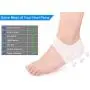 Breathable Heel Cups, Plantar Fasciitis Inserts, Heel Pads Cushion Great for Heel Pain, Heal Dry Cracked Heels, Achilles Tendinitis, for Men & Women