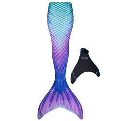 Fin Fun Mermaid Tails for Swimming with Monofin - Kids and Adult Sizes - Limited Edition