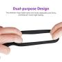 LEVETT Flexible Silicone Cock Rings, Penis Enlarger Stronger and Harder Erection to Prolonging Climax Sex Toys for Men (Flexible size)