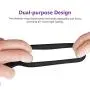 LEVETT Flexible Silicone Cock Rings, Penis Enlarger Stronger and Harder Erection to Prolonging Climax Sex Toys for Men (Flexible size)