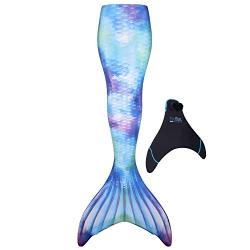 Fin Fun Mermaid Tails for Swimming with Monofin - Kids and Adult Sizes - Limited Edition