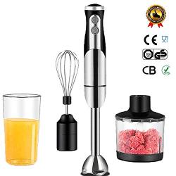 Hand Stick Blender Mixer Egg Whisk Mixer Slow Juicer Baby Meat Grinder Food Processor,Uk Plug