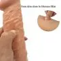 Womens 15.7 Inch Suction Cup Silicone Soft-??ld?, Realistic Texture and Real Touch Toys