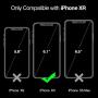 Miracase Liquid Silicone Case Compatible with iPhone XR 6.1 inch (2018), Gel Rubber Full Body Protection Shockproof Cover Case Drop Protection Case (Clove Purple)