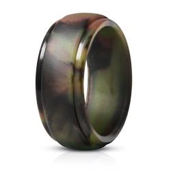 Saco Band Silicone Rings Men - 7 Rings / 1 Ring Rubber Wedding Bands