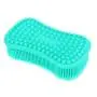 TOPHOME Silicone Non-Scratch Sponges Food-Grade Cleaning Brush for Kitchen Dishwash, Kids Tableware, Vegetable Fruits, Pot Pan Dish Bowl, Washing Hands, Green