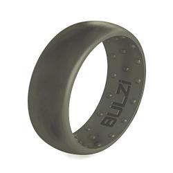 BULZi Wedding Bands, Massaging Comfort Fit Premium Silicone Ring with Airflow, Men’s and Women’s Rings, Breathable Flexible Work Safety Comfort