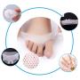 Metatarsal Pads 4 Pcs Ball of Foot Cushions for Rapid Pain Relief -Soft Sole Soft Gel Ball