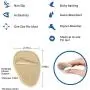 3 Pairs Suitable for Womens Shoes Bone Pads, Foot Pads, Ball Insoles, Front Insoles with High Heels and Comfortable. The Non-Slip, Reusable Foot Pad and Insole Can Relieve Pain Throughout The Day
