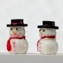 Parsley. 2Pc Mini Resin Snowman Figurine Craft Garden Decor Ornament Plant Pot Fairy Micro Landscape Bonsai