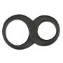 Dayloveme 8 Shape Silicone Double Co-ck Rings Adult S-ex Toys for Men