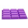 KALAIEN 12 Cell Sponge Finger Silicone Mould Cake Bar Bakeware Mold Baking Tray