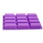 KALAIEN 12 Cell Sponge Finger Silicone Mould Cake Bar Bakeware Mold Baking Tray