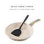 Silicone spatula spoon Food grade Kitchenware Cooking utensils Heat resistant Not sticky Stainless steel silicone Cooking tools,G