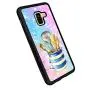 Samsung Galaxy A8 Case, Kitchenware Shock-Absorption TPU Rubber Bumper Samsung Galaxy A8 Case, Ultra Thin Slim Protective Cover for Samsung Galaxy A8-Black