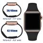 Zekapu Sport Band Compatible for Apple Watch 38mm 42mm 40mm 44mm, Soft Silicone Narrow Slim Sport Replacement Wristband for iWatch Series 5, Series 4, Series 3, Series 2, Series 1 Women
