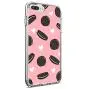 iPhone 7 8 Case,Flexible Soft TPU Cover Shell,Slim Silicone Black Rubber Non-Slip Durable Design Protective Phone Case for iPhone 7 8 -Biscuits