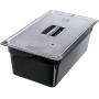 Carlisle 10203B03 StorPlus Full Size Polycarbonate Food Pan, 8" Deep, Black
