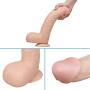 Whtao 11.41 inch Realistic Massager Toys Lifelike Silicone-D?ld? with Suction Cup for Women Whtao