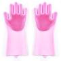 Silicone Dishwashing Gloves Kitchen Cleaning Multi-purpose Silicone Gloves Kitchenware Wear resistant