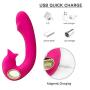 Thrusting Licking Tongue Vibrate Clit Toy Oral Tongue Simulator, Rechargeable G Spotter Vibrant Multi Speed Clitorial Sucking Toy for Woment-Shirt