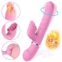 Hands Free Play Oral Licking Tongue Vibrating Vibrator Toys for Women, Female Nípplě Sucking Clǐtoral Stímúlatór ClítSucker Vibrators Realistic Silicone