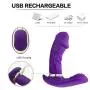 Wearable V+ibrator Medical Silicone Wireless Remote Control Vibrating Rechargeable M+a+ssager for Women Couples