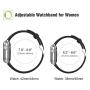 UooMoo Compatible with Apple Watch Band 38mm/40mm/42mm/44mm Series 1/2/3/4/5, Slim Silicone Sport Strap Replacment for 38mm/42mm iWatch1/2/3 40mm/44mm Smart Watch 4 5