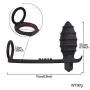 YIJhj T-Shirt Cheap Víbrātórs Male Pr?státê Massager An?l Pênís Ring Silicone Víbrátíng Bǚtt Plug Cǒck Ring An?l Sexto Toy for Men,Pr?státê Massager