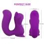 MBUKLO Six Toys for Males Silicone with Clitorialorial Hands Women, Heating Vi