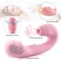 Tongue Sucking Simulator Powerful Sucking Toys,Waterproof Handheld Wand Massager with Heating, Medical Silicone,USB Rechargeable
