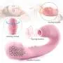 Tongue Sucking Simulator Powerful Sucking Toys,Waterproof Handheld Wand Massager with Heating, Medical Silicone,USB Rechargeable