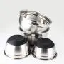 Stainless Steel Mixing Bowl With Ergonomic Non Slip Silicone Base Professional Kitchenware,As Show,20Cm