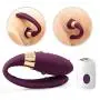 U-Shape Couples Pleasure Toys with Vibratiing and Stimulating Silicone Six Things for Adult Women and Men Waterproof Sexy Toys for Couple Flirting Bullet T Shirt