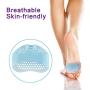 Metatarsal Pads Ball of Foot Cushions for Women, 6 PCS Breathable Soft Forefoot Pad