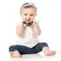 Bumkins Nintendo Silicone Teether, 8-Bit Goomba