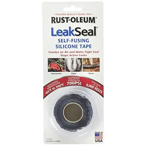 Rust-Oleum 275795 1x3.3 yd Black Repair Tape, 1