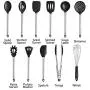 Home Hero 11 Silicone Cooking Utensils Kitchen Utensil Set - Stainless Steel Silicone Kitchen Utensils Set - Silicone Utensil Set Spatula Set - Silicone Utensils Cooking Utensil Set - Kitchen Tools