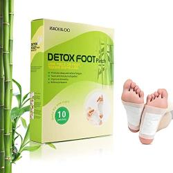 MINTER 10 Pcs Natural Foot Pads Patch for Pain Relief/Foot Care/Relax Stress Relief, Foot Patch Beauty Sleeping Aid Pad