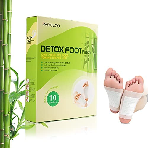 MINTER 10 Pcs Natural Foot Pads Patch for Pain Relief/Foot Care/Relax Stress Relief, Foot Patch Beauty Sleeping Aid Pad