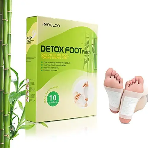 MINTER 10 Pcs Natural Foot Pads Patch for Pain Relief/Foot Care/Relax Stress Relief, Foot Patch Beauty Sleeping Aid Pad