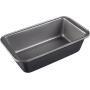 AmazonBasics Nonstick Carbon Steel Baking Bread Pan, 9.5 x 5 Inch, Set of 2