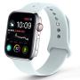 NUKELOLO Sport Band Compatible with Apple Watch 38MM 40MM 42MM 44MM,Soft Silicone Replacement Strap Compatible for Apple Watch Series 5/4/3/2/1