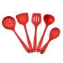 MeiaiSu Silicone kitchenware 5 Non-Stick Cookware Cooking Tools Food Grade Silicone Cookware Kitchen Utensils Set Ultimate Kitchen Essentials Kit Very Suitable as a Gift for Friends and Family