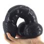 9.8 Inch Realistic Double Layer Silicone Toy with Strong Suction Cup
