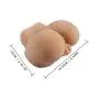 Silicone Sex Doll Sex Toy Part Lifelike Realistic Mature,Small (16.5*15*8.5) Incarnadine