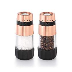 OXO Good Grips Accent Mess-Free Salt and Pepper Grinder, Copper